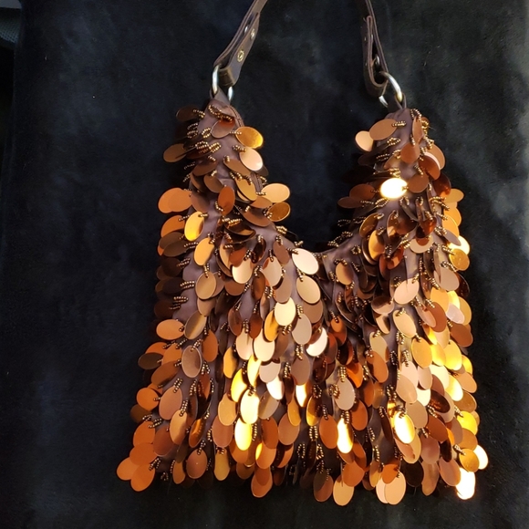 Beautiful sequence purse (never used) - Picture 2 of 5